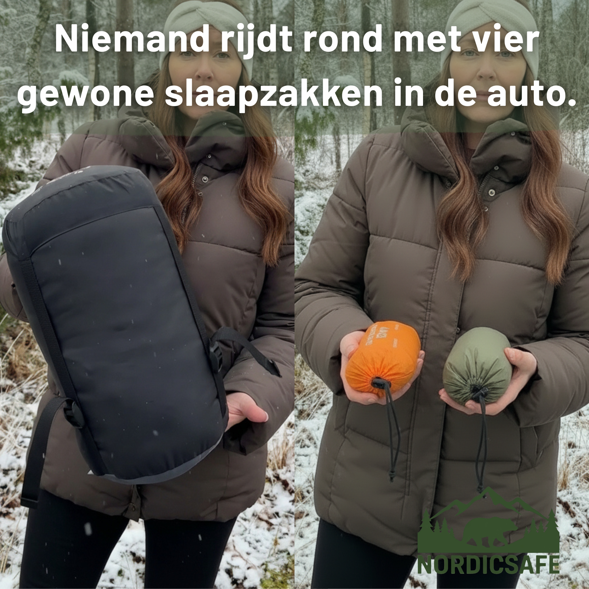 Noodslaapzak – Jouw veiligheid in de winterchaos