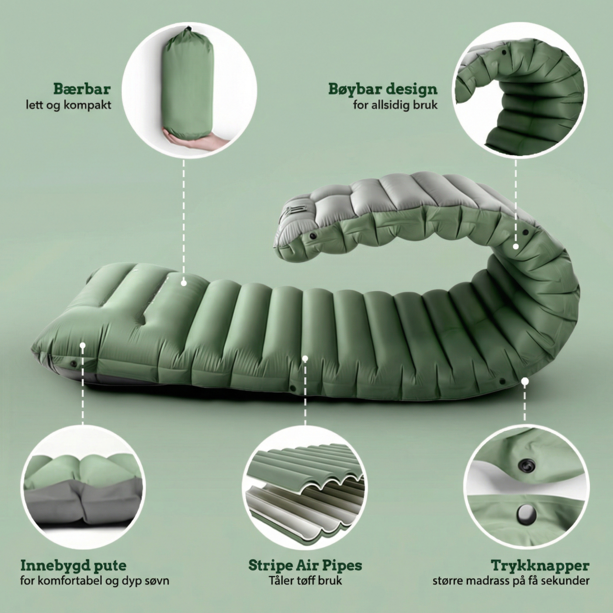 NordicSafe Ultralight Luchtbed