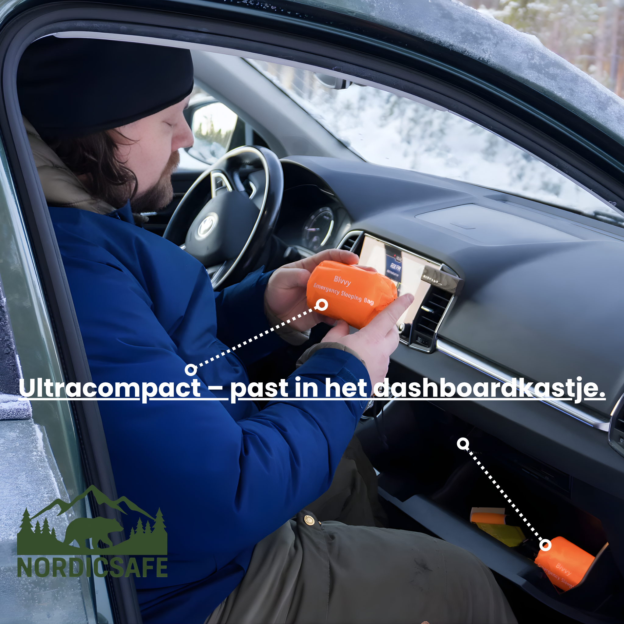 Noodslaapzak – Jouw veiligheid in de winterchaos
