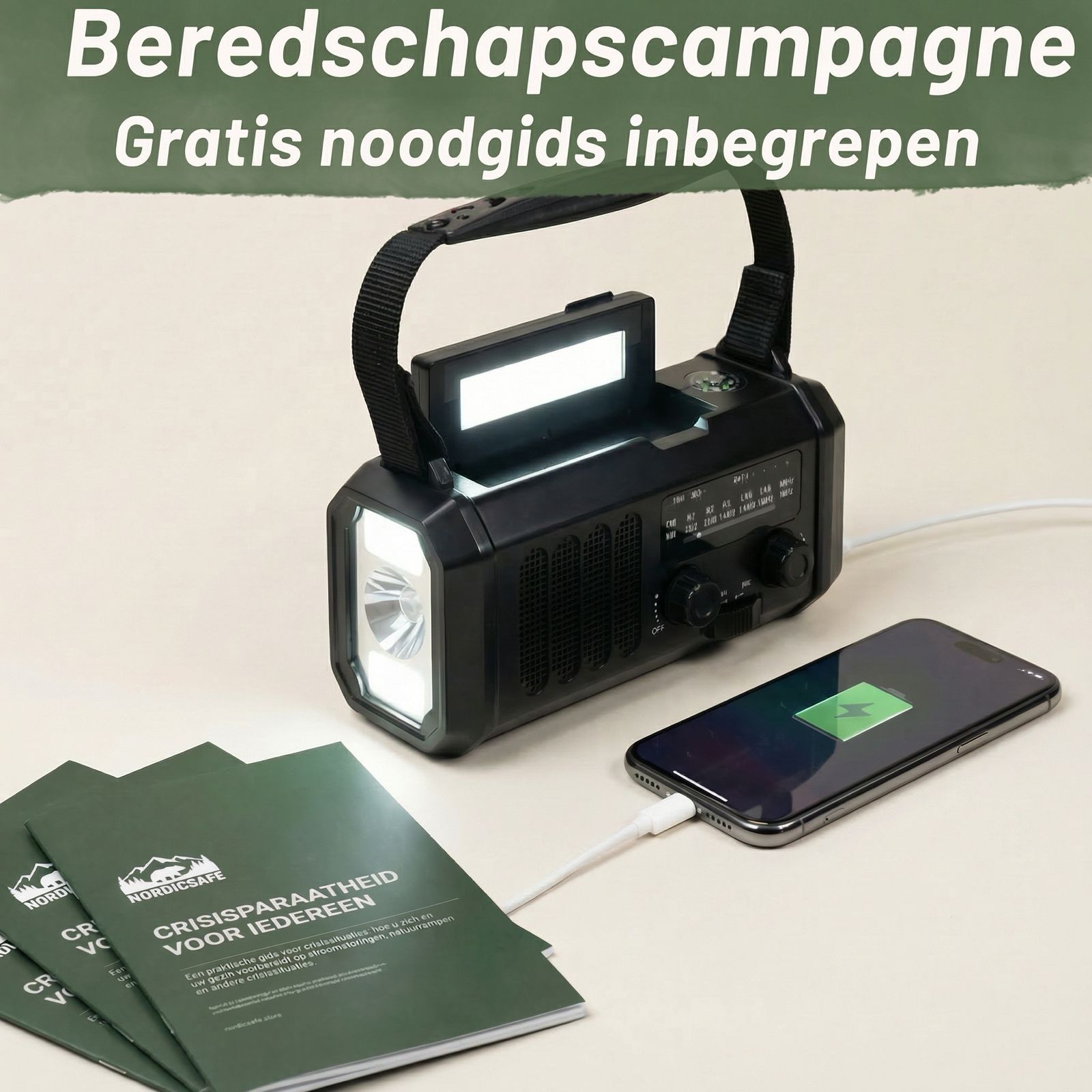 Noodradio – 10.000 mAh powerbank